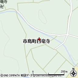 兵庫県丹波市市島町白毫寺738周辺の地図