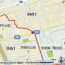 愛知県名古屋市名東区引山3丁目560周辺の地図