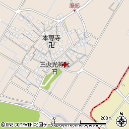 滋賀県彦根市服部町319-1周辺の地図