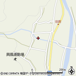 京都府南丹市日吉町田原中垣内周辺の地図
