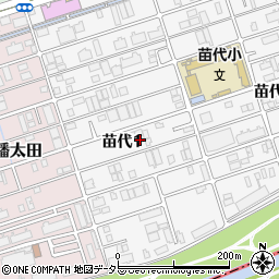 〒463-0046 愛知県名古屋市守山区苗代の地図