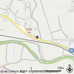 京都府南丹市日吉町胡麻（西ノ小田）周辺の地図