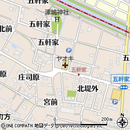 株式会社ヤオキスーパー　町方店周辺の地図