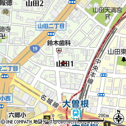 〒462-0810 愛知県名古屋市北区山田の地図