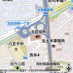 名古屋市役所健康福祉局　障害者虐待相談センター周辺の地図