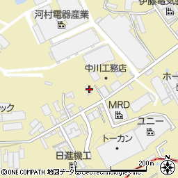 愛知県瀬戸市山の田町99周辺の地図