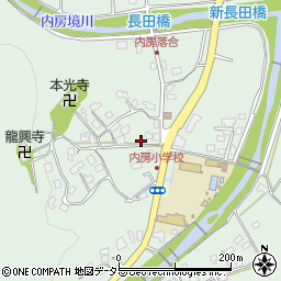静岡県富士宮市内房3837周辺の地図