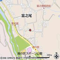 滋賀県犬上郡多賀町富之尾1393-1周辺の地図