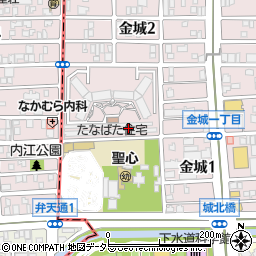 〒462-0847 愛知県名古屋市北区金城の地図