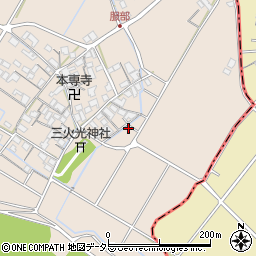 滋賀県彦根市服部町1127周辺の地図