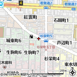 株式会社金城塗装周辺の地図