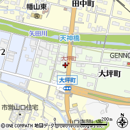 愛知県瀬戸市大坪町41周辺の地図