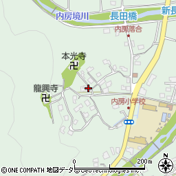 静岡県富士宮市内房3807周辺の地図