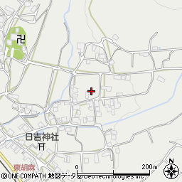 京都府南丹市日吉町胡麻小畑周辺の地図