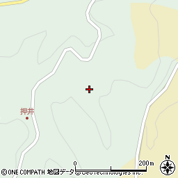 愛知県豊田市押井町永田周辺の地図