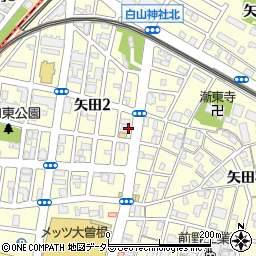 名鉄協商大曽根第１８駐車場周辺の地図