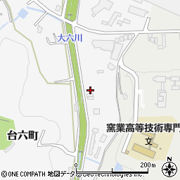 愛知県瀬戸市台六町533周辺の地図