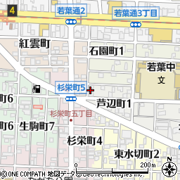 焼肉酒菜 味樹園 志賀本通店周辺の地図
