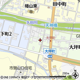 愛知県瀬戸市大坪町7周辺の地図