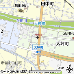 愛知県瀬戸市大坪町43周辺の地図