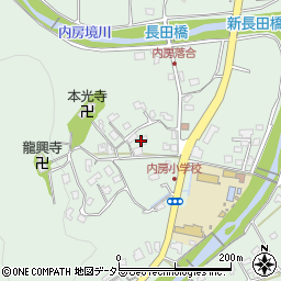 静岡県富士宮市内房3834周辺の地図