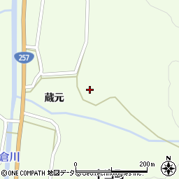愛知県豊田市中当町井ノ上周辺の地図