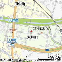 愛知県瀬戸市大坪町112周辺の地図