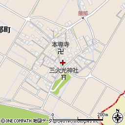 滋賀県彦根市服部町314周辺の地図