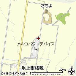 兵庫県丹波市氷上町桟敷207周辺の地図