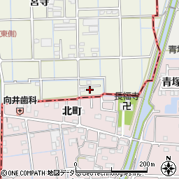 愛知県愛西市佐折町東川152周辺の地図