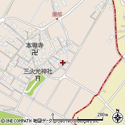 滋賀県彦根市服部町322周辺の地図