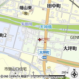 愛知県瀬戸市大坪町47周辺の地図