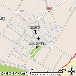 滋賀県彦根市服部町313周辺の地図