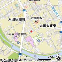 大田市役所　おおだふれあい会館周辺の地図