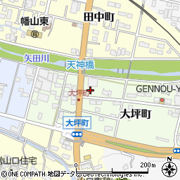 愛知県瀬戸市大坪町93周辺の地図