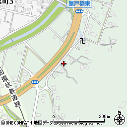 愛知県瀬戸市屋戸町398周辺の地図