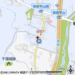 岩瀬製茶店本店周辺の地図