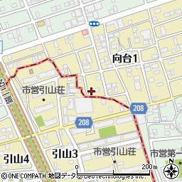愛知県名古屋市守山区向台1丁目815周辺の地図