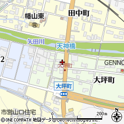 愛知県瀬戸市大坪町54周辺の地図