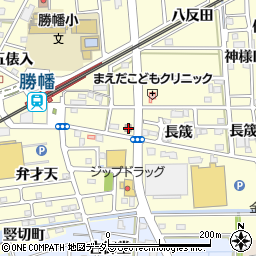 愛知県愛西市勝幡町駅東120周辺の地図