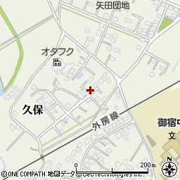 千葉県夷隅郡御宿町久保205周辺の地図