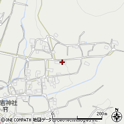 京都府南丹市日吉町胡麻下川周辺の地図