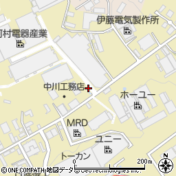 愛知県瀬戸市山の田町119-2周辺の地図