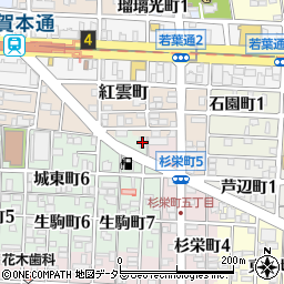 株式会社雨宮　本社周辺の地図