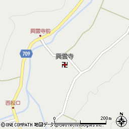 興雲寺周辺の地図
