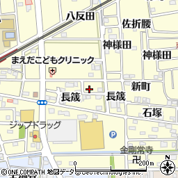 愛知県愛西市勝幡町駅東168周辺の地図