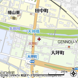 愛知県瀬戸市大坪町91周辺の地図