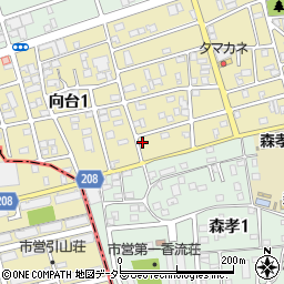 愛知県名古屋市守山区向台1丁目2402周辺の地図