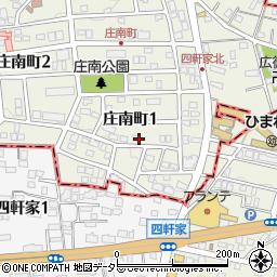 〒488-0823 愛知県尾張旭市庄南町の地図