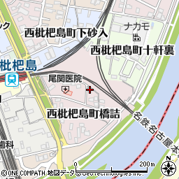 愛知県清須市西枇杷島町橋詰19周辺の地図